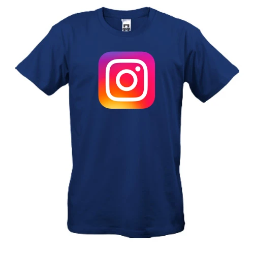 Мужская футболка с логотипом Instagram