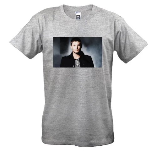 Мужская футболка, Серый меланж, Dean sexy