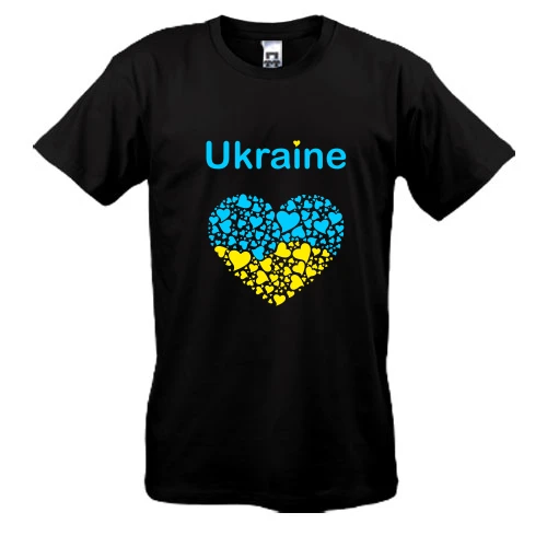 Чоловіча футболка Ukraine - серце