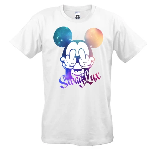 Мужская футболка, Белый, Swag Lux