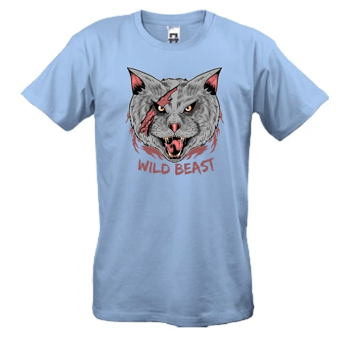 Мужская футболка Wild beast