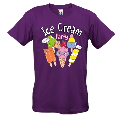 Мужская футболка Ice Cream Party