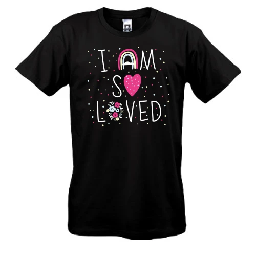 Мужская футболка I am so Loved