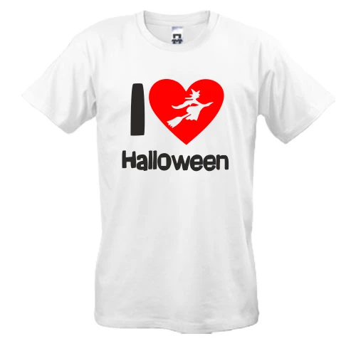 Мужская футболка I Love Halloween