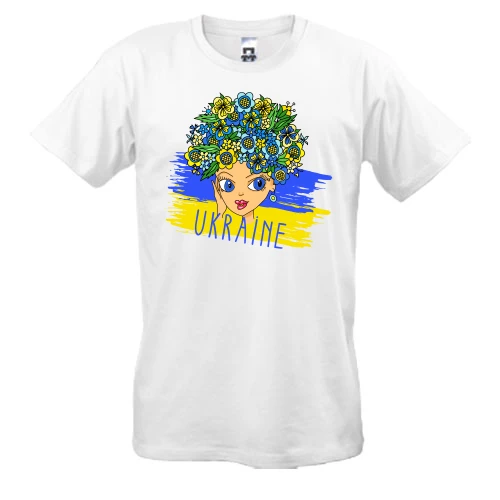 Мужская футболка, Белый, Beauty Ukraine