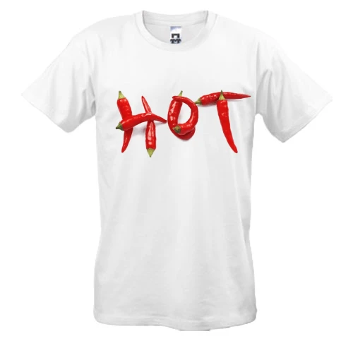Чоловіча футболка, Білий, HOT