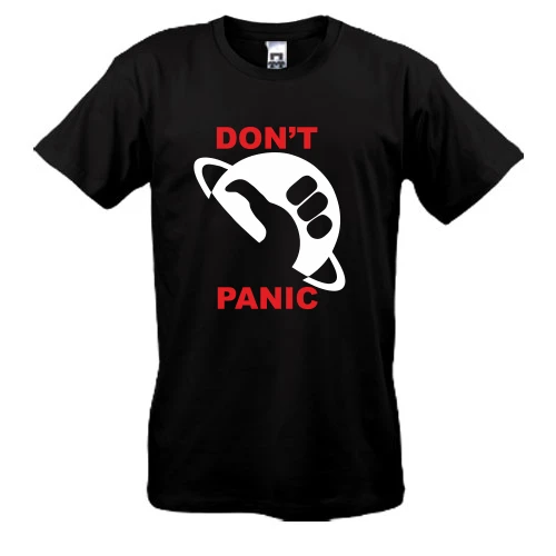 Мужская футболка Dont panic