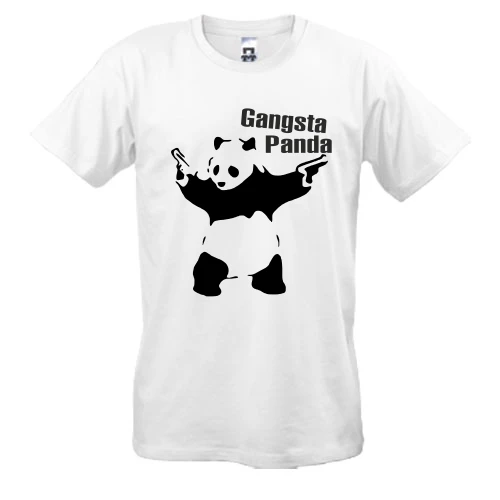 Чоловіча футболка Gangsta Panda 2