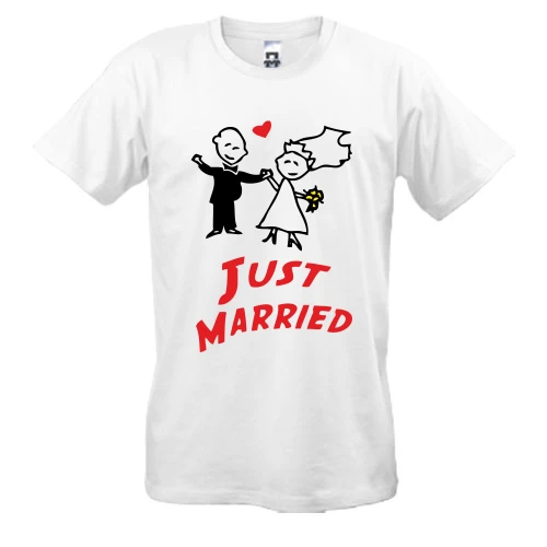 Чоловіча футболка Just married