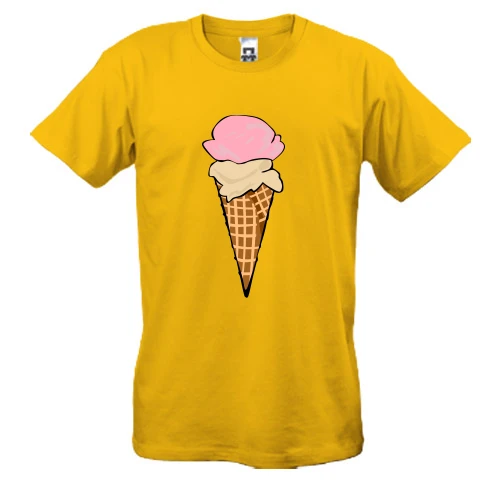 Мужская футболка Ice cream