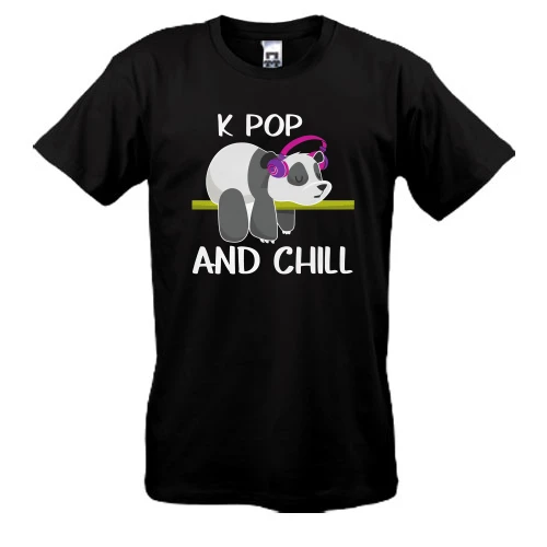 Мужская футболка K-POP and Chill