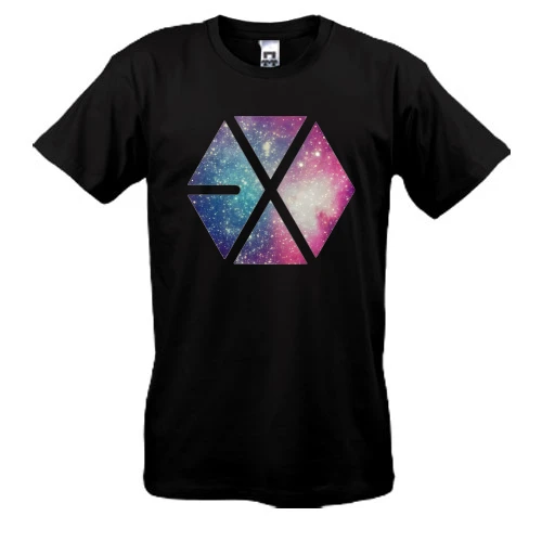 Мужская футболка EXO (космос)