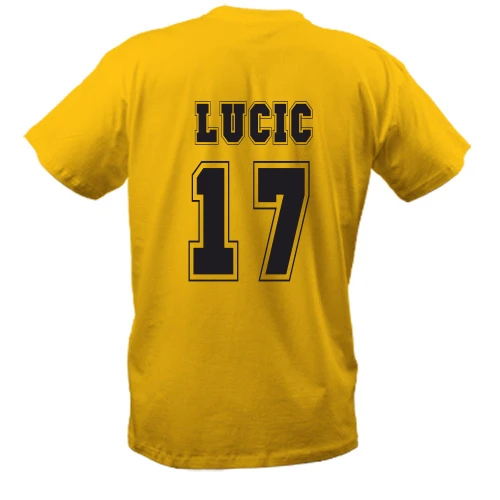 Мужская футболка, Желтый, Milan Lucic