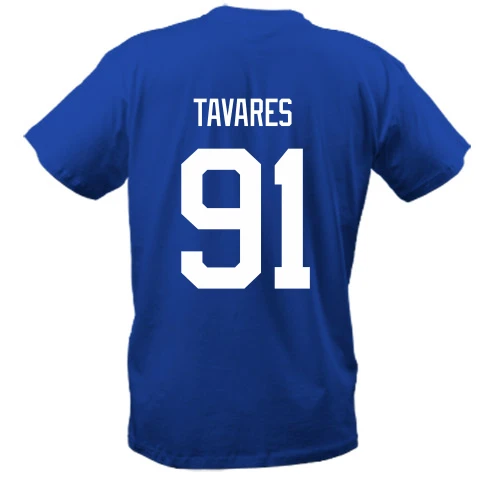 Мужская футболка, Синий, John Tavares
