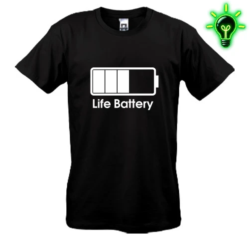 Чоловіча футболка Life Battery