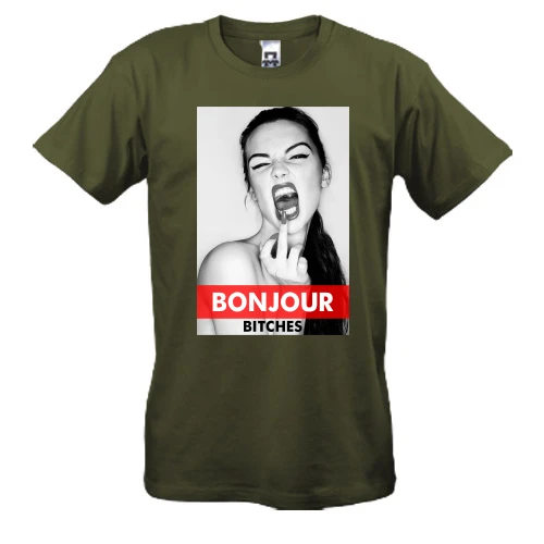 Мужская футболка Bonjour
