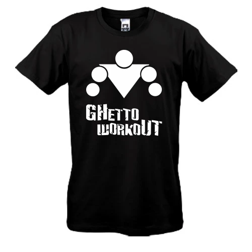 Мужская футболка Ghetto black