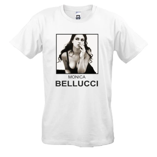 Мужская футболка MONICA BELLUCCI с сигаретой 2