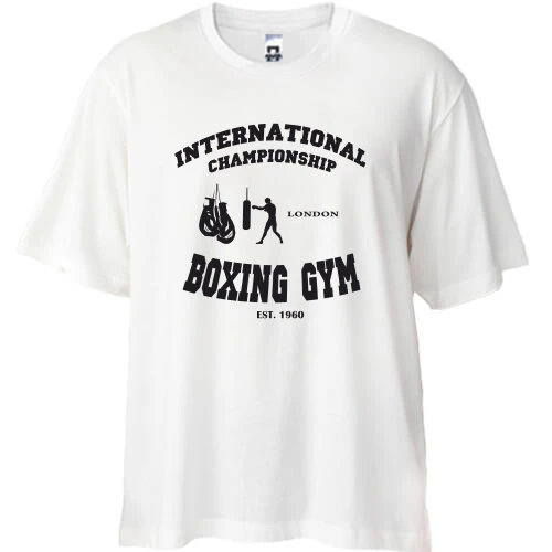 Футболка oversize Boxing GYM