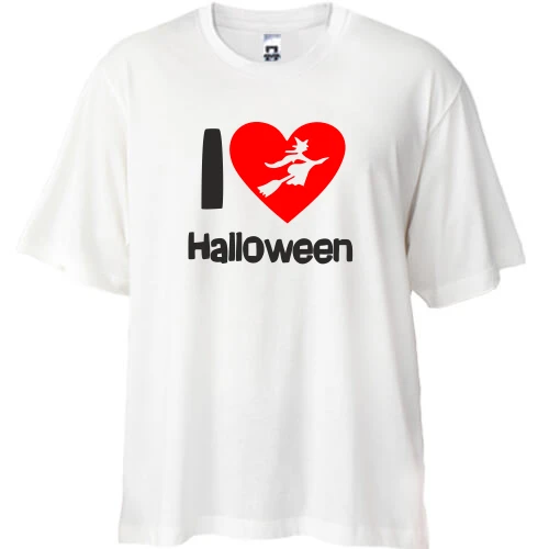 Футболка oversize I Love Halloween
