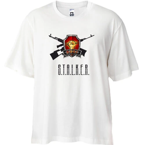 Футболка oversize Долг STALKER