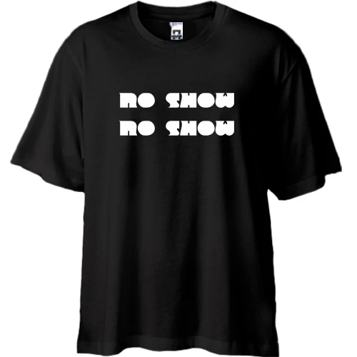 Футболка oversize No show