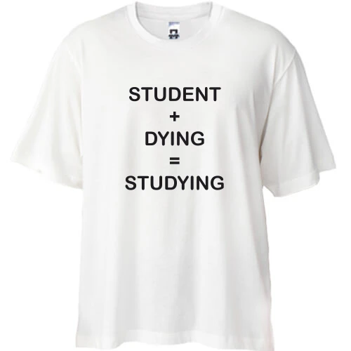 Футболка oversize Studying