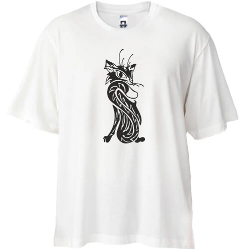 Футболка oversize Мяу!