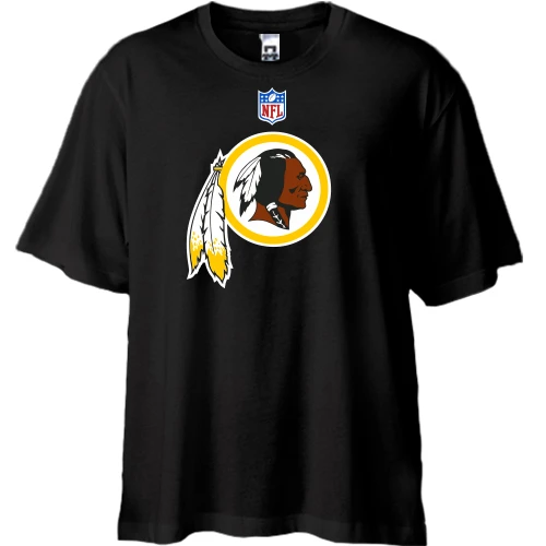 Футболка oversize Washington Redskins