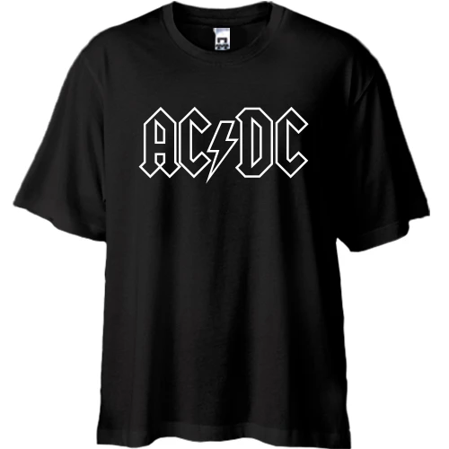 Футболка oversize AC/DC