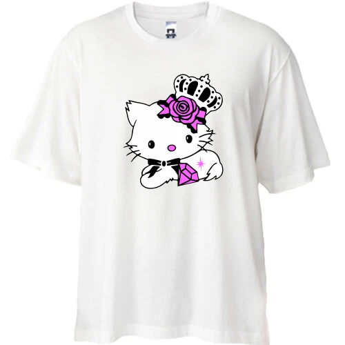 Футболка oversize Kitty (кошеня)