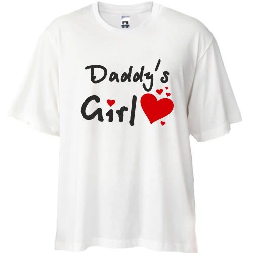 Футболка oversize Daddy's Girl