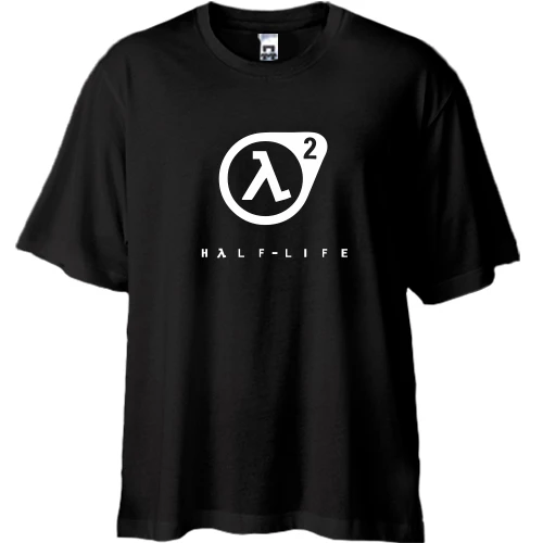 Футболка oversize Half-life