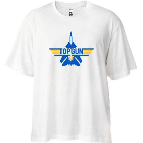 Футболка oversize, Черный, Top Gun Ua (2)