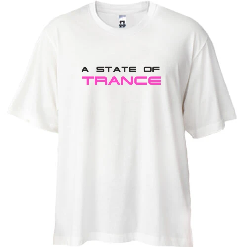 Футболка oversize A state of trance (3)