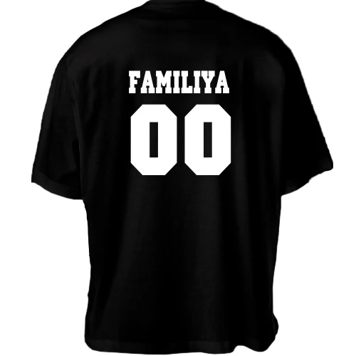 Футболка oversize с фамилией и номером