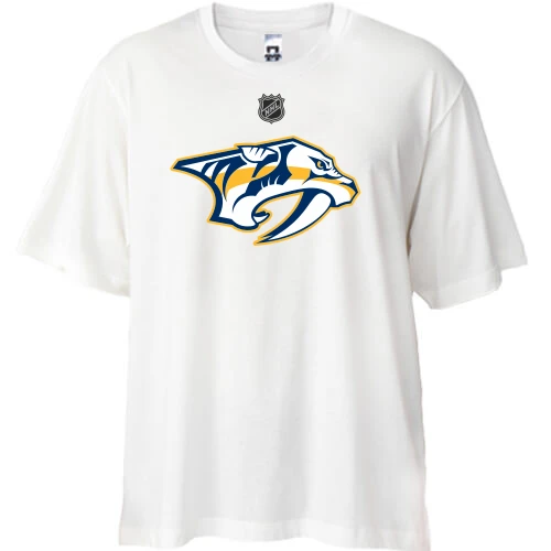 Футболка oversize Nashville Predators