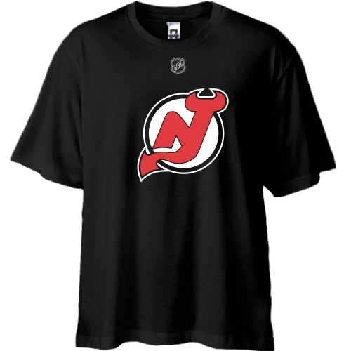 Футболка oversize New Jersey Devils