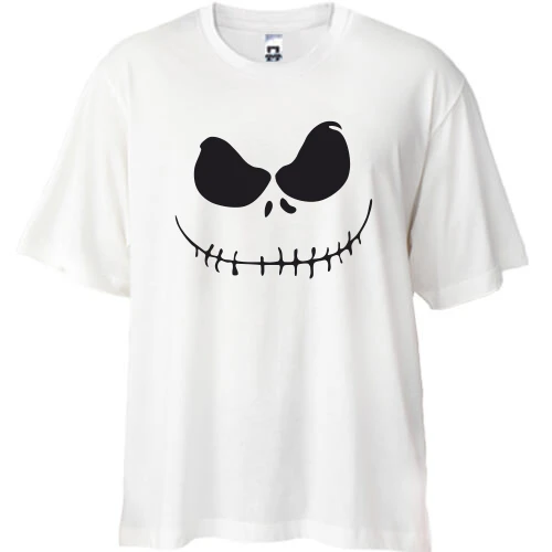 Футболка oversize с призраком