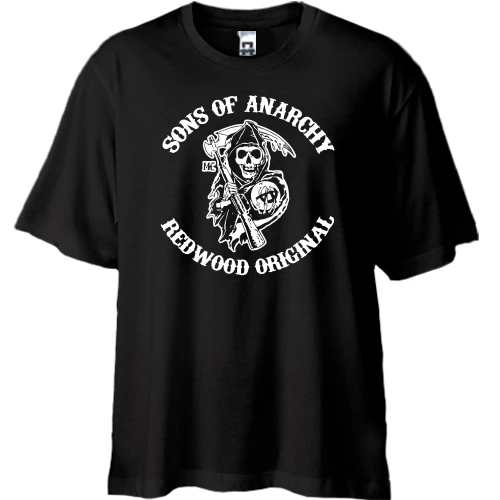 Футболка oversize Sons of Anarchy