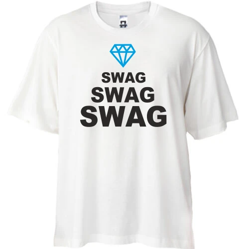 Футболка oversize Swag Lines Diamond
