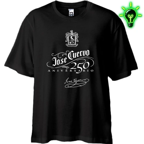 Футболка oversize, Білий, з логотипом «Jose Cuervo»