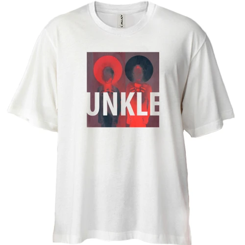 Футболка двунитка Oversize Unkle