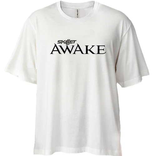 Футболка двонитка Oversize Skillet Awake