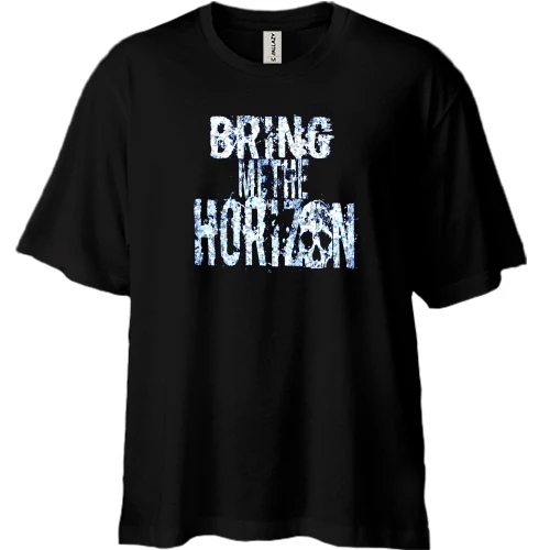 Футболка двонитка Oversize з Bring me the horizon арт (2)