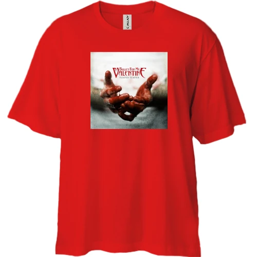 Футболка двунитка Oversize Bullet for My Valentine - Temper Temper