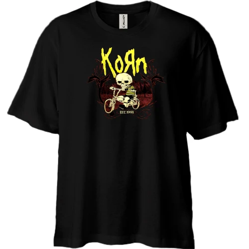 Футболка двунитка Oversize Korn - EAST 1993