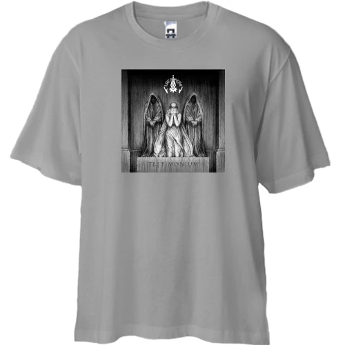 Футболка двунитка Oversize Lacrimosa - Testimonium