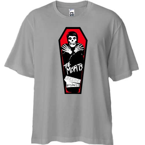 Футболка двунитка Oversize The Misfits Horror Business