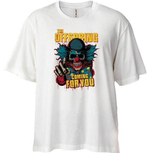 Футболка двунитка Oversize The Offspring - Coming for you